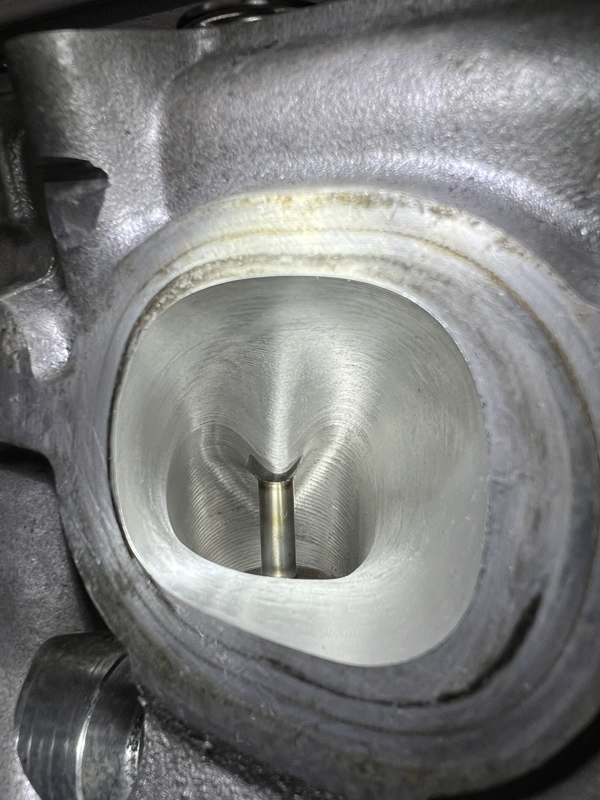 LT1 6.2 cylinder head being CNC ported at Carma Performance in Nashville